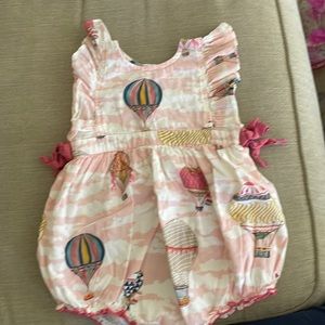 Pink Chicken 18/24 mos hot air balloon bubble